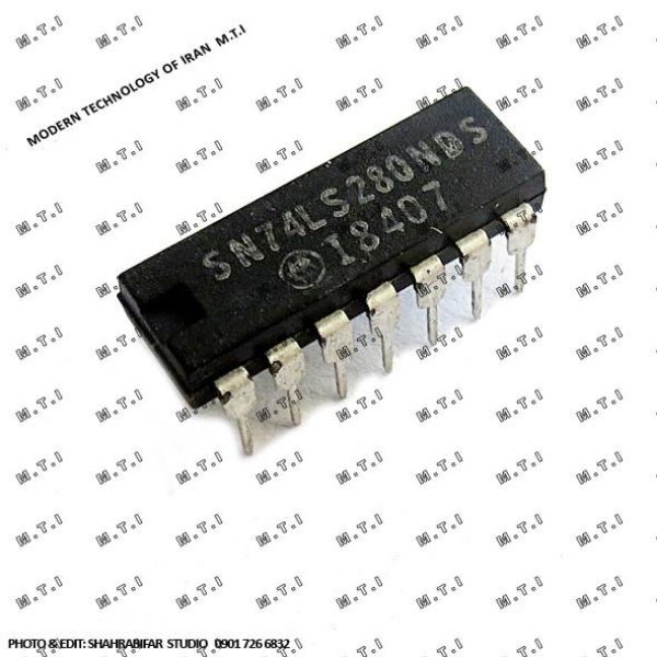 آی سی تی تی ال SN74LS280NDS  / MOTOROLA KOREA