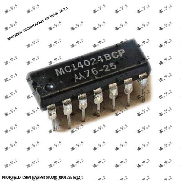 آی سی سی مس MC14024BCP  / MOTOROLA MALAYSIA