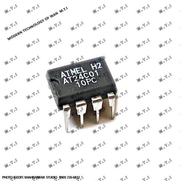 آی سی  AT24C01-10PC EEPROM   / ATMEL PHILIPPINE