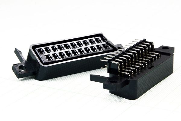 کانکتور CONNECTOR SCART 20PIN FEMALE R/A / TAIWAN