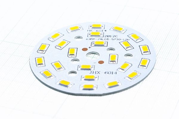 دیود ال ای دی LED PCB 5730 12W 63MIL WHITE WARM