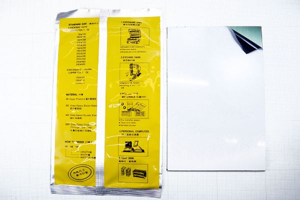 پی سی بی LAMINATED PCB DOUBLE SIDE FIBERGLASS 100X150