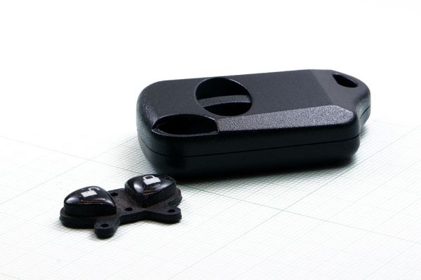 ریموت  REMOTE PLASTIC CASE 2KEYS BLACK