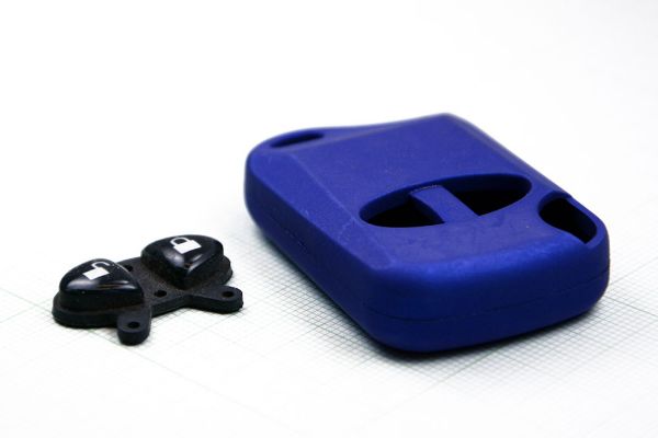 ریموت  REMOTE PLASTIC CASE 2KEYS BLUE