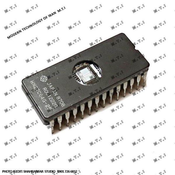 آی سی ایپرام HN27C64G 25  / HITACHI JAPAN