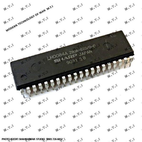 آی سی میکرو  Z80A-SIO/O O  / SHARP JAPAN