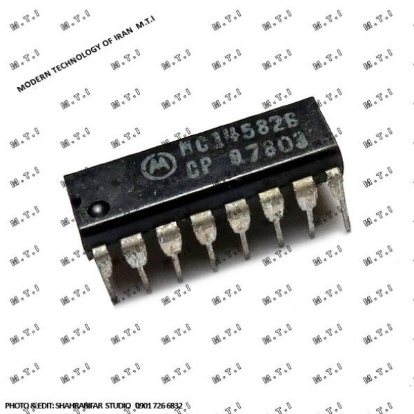 آی سی سی مس MC14582B  / MOTOROLA MALAYSIA