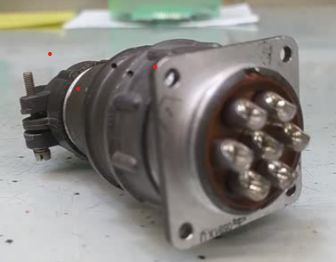 کانکتور نظامی روسی 40*40 7PIN