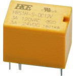 رله مخابراتی بوبین وسط HKE (4102) HRS1H-S-12V-6PIN-3A