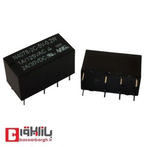 رله مخابراتی N4078-2C-5V-0.2W