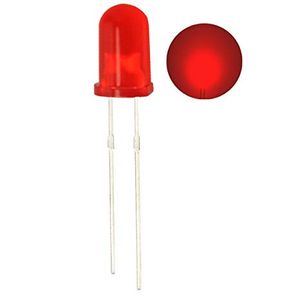 LED 5Mil RED LAMP