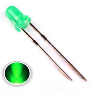 LED 3Mil GREEN LAMP