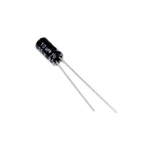 خازن الکترولیتی 10UF/25V-4X7-105C-BLACK