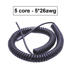 کابل فنری 5 رشته 26AWG - خارجی