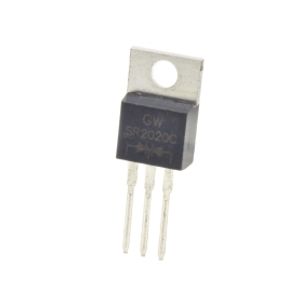 دوبل دیود شاتکی SR2020CT 20A-20V مارک GW پکیج TO-220