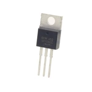 دوبل دیود شاتکی SR1060C 10A-60V مارک GW پکیج TO-220