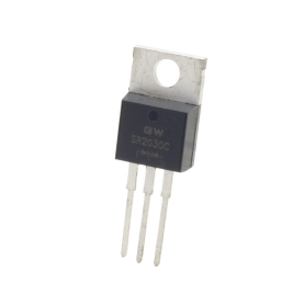 دوبل دیود شاتکی SR3020C 30A-20V مارک GW پکیج TO-220