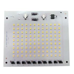 LED DOB مهتابی 100W 220V پروژکتوری با درایور داخلی سایز 125106 دارای مدار حفاظتی Anti Surge