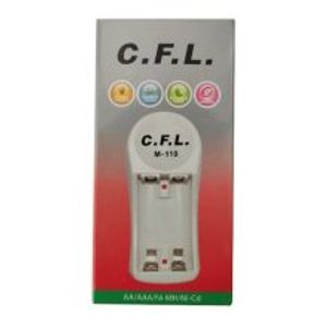 شارژر باتری قلمی و نیم قلمی CFL مدل M-110