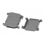 D-SUB ADAPTER HD PLASTIC 25-25 Hood