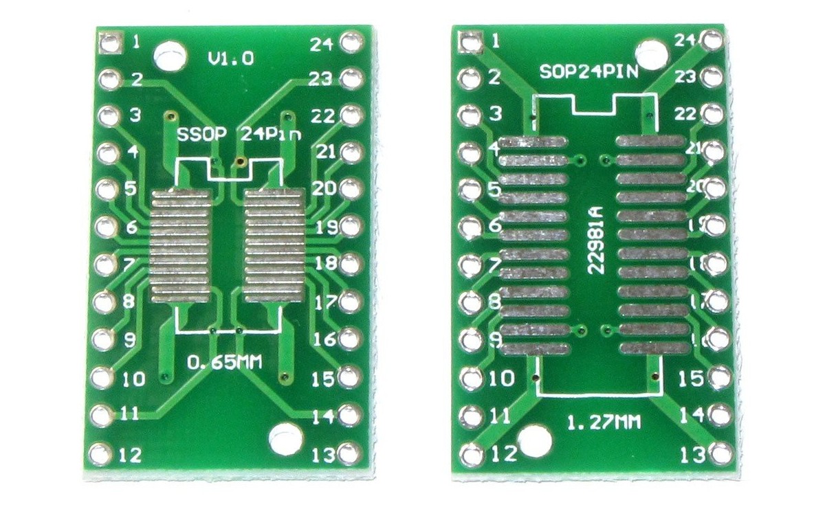 تبدیل SMD به DIP پکیج SOP24 SSOP24 TSSOP24