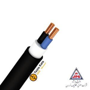 کابل مفتولی (زمینی) مسی نمره 6×2 برند افشار نژاد خراسان ( یک متر )