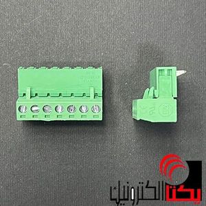 ترمینال فونیکس 7 پین رایت انگل بافاصله پایه 5.08