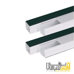 داکت خانگی پشت چسب دار ( بدون شیار ) 20×25 رعد