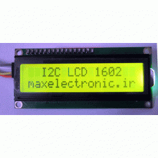 ماژول نمایشگر 16*2 - بک لایت سبز با رابط IIC/I2C/TWI