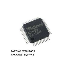 آی سی WT61P805 میکرو کنترلر پکیج LQFP-48 اورجینال