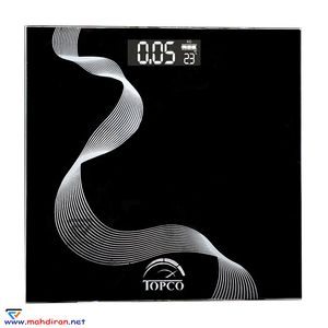 ترازو دیجیتال وزن کشی خانگی برند تاپکو TOPCO مدل WAVE