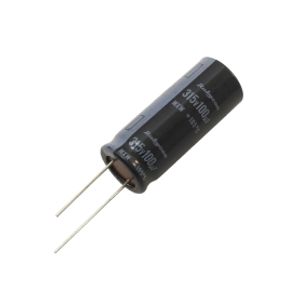 خازن الکترولیتی 100uF / 315V ژاپنی مارک RUBYCON سری MXW