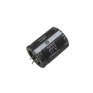 خازن الکترولیتی 330uF / 250V ژاپنی مارک Matsushita Panasonic