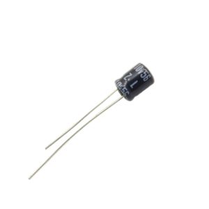 خازن الکترولیتی 56uF / 10V ژاپنی مارک RUBYCON سری ZL