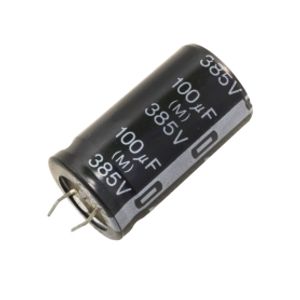 خازن الکترولیتی 100uF / 385V ژاپنی مارک Matsushita Panasonic