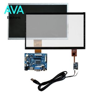 نمایشگر 10٫1 اینچ TFT به همراه برد درایور LCD و تاچ اسکرین خازنی