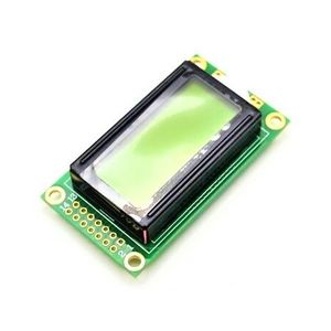 LCD کاراکتری 2×8 بک لایت سبز