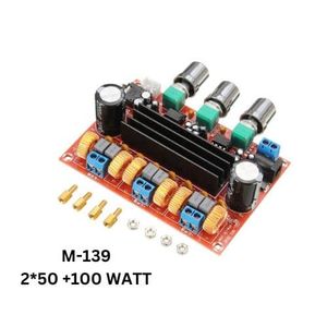 ماژول امپلی فایر M139 با سه خروجی 100+50*2 وات ( TPA3116 IC)