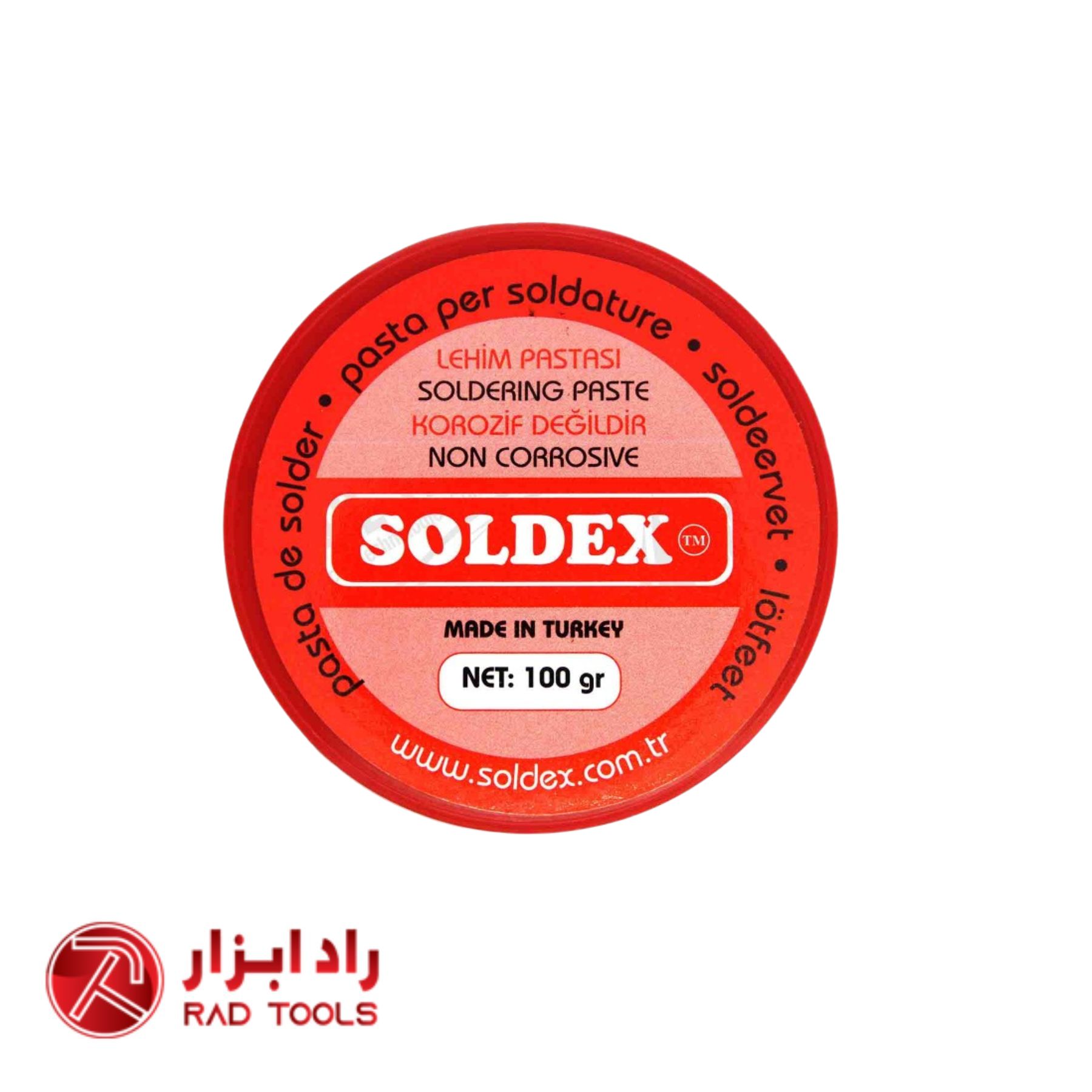 روغن لحیم سولدکس 100 گرمی SOLDEX