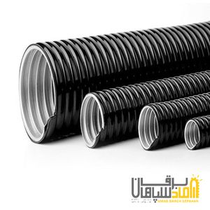 لوله فلکسی توس فلکس 52 مشکی (یک حلقه(25 متر))