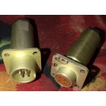 Russian 4pin male&Female flange Mil.Std