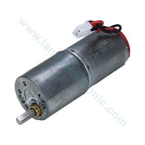 موتور دی سی گیربکس دار 25GB-370 (12V 98RPM)