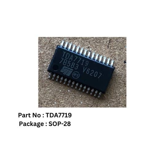 آی سی تقویت کننده صوت TDA7719 پکیج SOP-28 اصلی