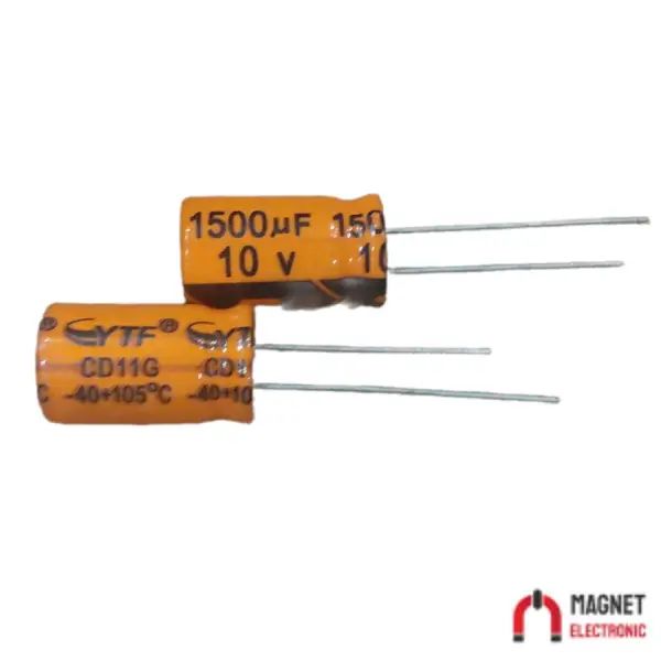 1500UF 10V خازن الکترولیت