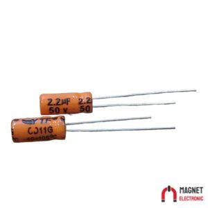 2/2UF 50V خازن الکترولیت