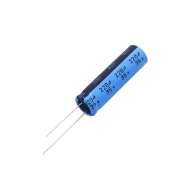 خازن الکترولیتی 220uF / 35V مارک TEAPO