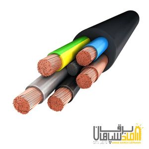 کابل افشان 3 در 25+50 هادی نور NYMHY (3 x 50+25) (یک متر)