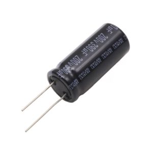 خازن الکترولیتی 390uF / 200V تایوانی مارک TAICON با طول عمر بالا