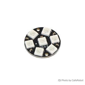 ماژول LED RGB تمام رنگ 7 بیتی WS2812 گرد