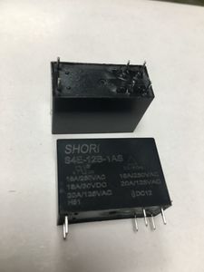 رله کتابی SHORI S4E-12B-1AS  12V-1B-6PIN-16A